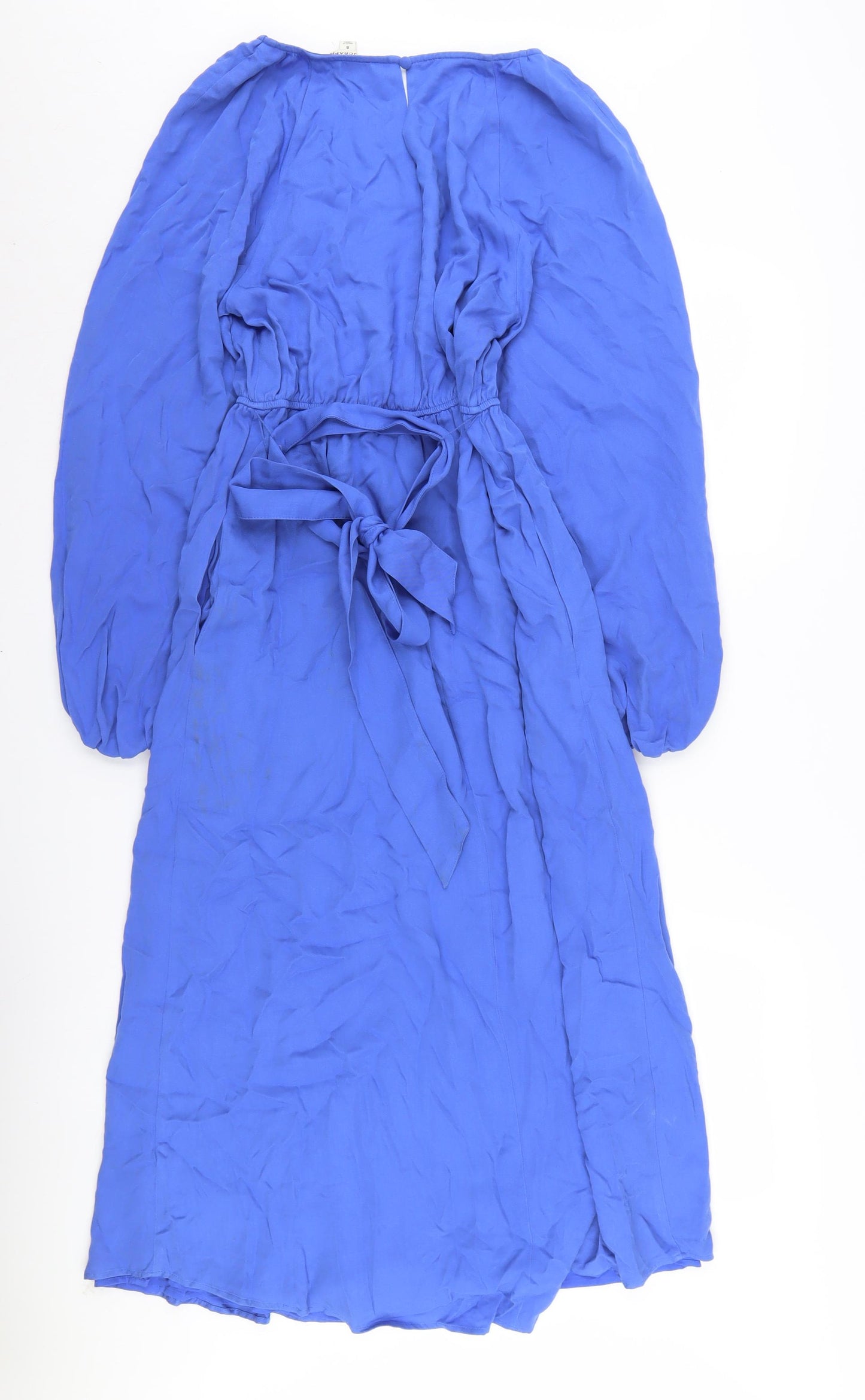 Marks and Spencer Women's Blue Midi Shift Dress