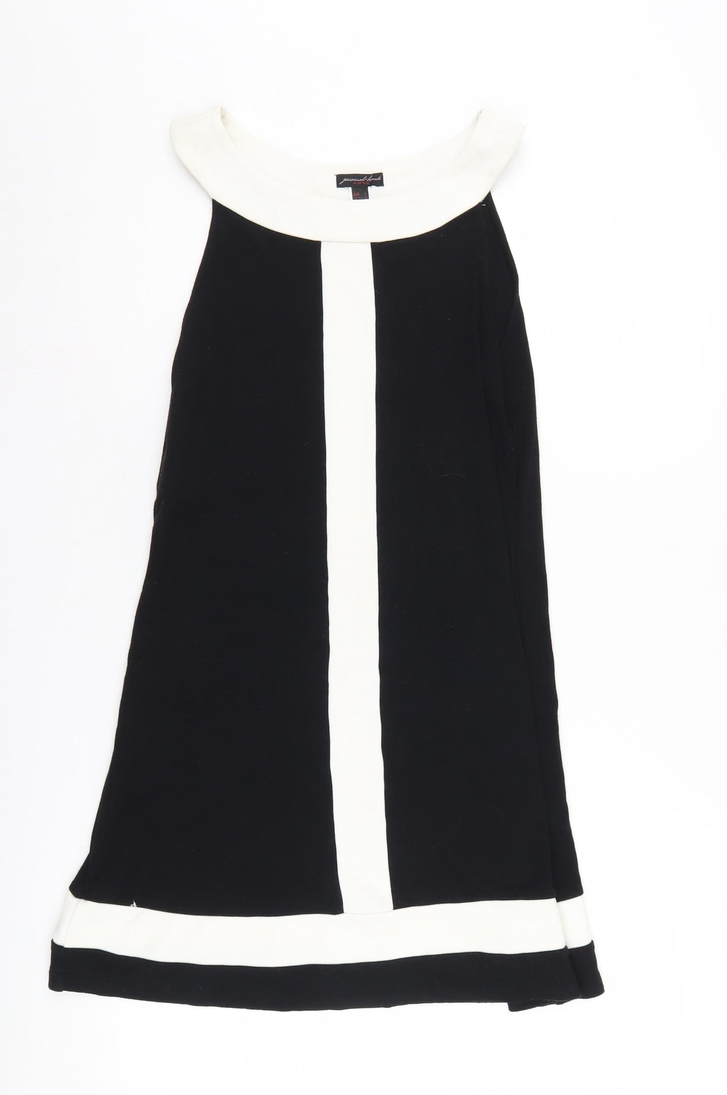 MNG Women's Black Shift Dress Size 12 Sleeveless