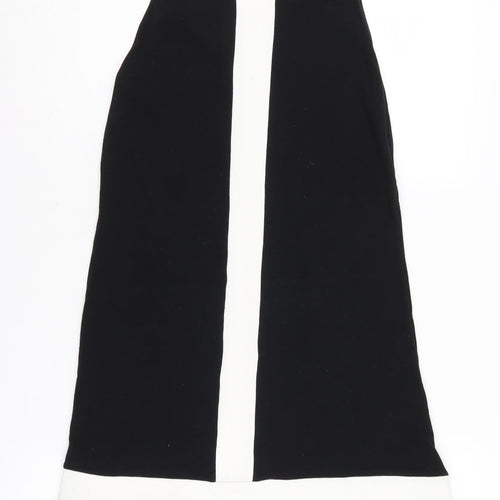 MNG Women's Black Shift Dress Size 12 Sleeveless