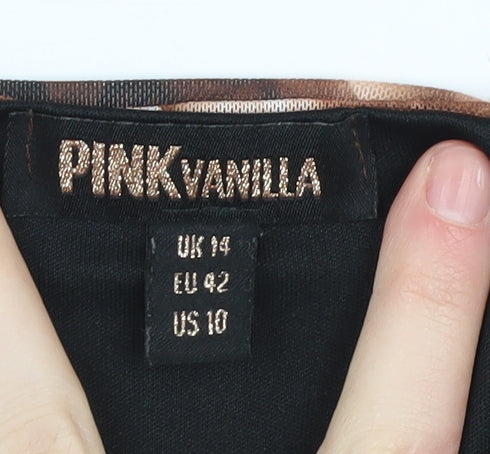 Pink Vanilla Women’s Brown Slip Dress Size 14
