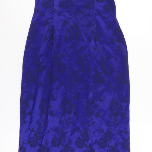 Monsoon Women's Blue Sleeveless Sheath Dress