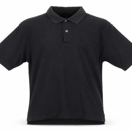 CrossCreek Men's Black Polo Shirt L Short Sleeve