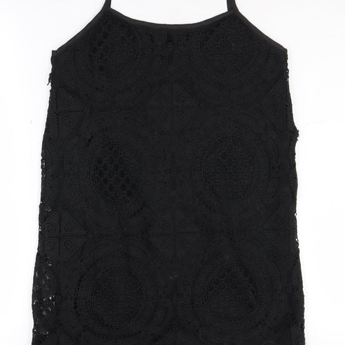 Boohoo Women's Black Size 8 Slip Dress