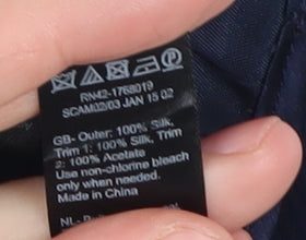 Monsoon Women's Blue Silk Shrug Size 8