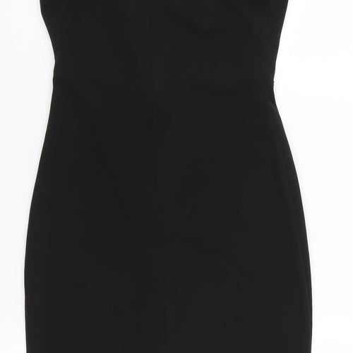 New Look Women's Black Bodycon Dress Size 10