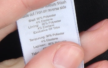 New Look Women's Black Bodycon Dress Size 10