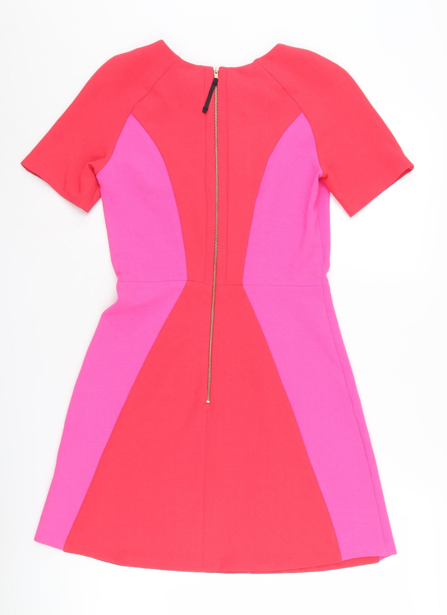 Topshop Women's Pink Shift Dress, Size 8, Party Style