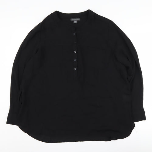 Covington Women's Black Button-Up Shirt XL