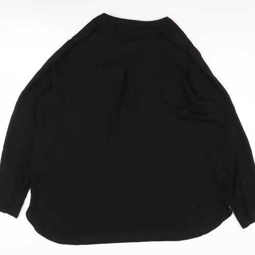 Covington Women's Black Button-Up Shirt XL