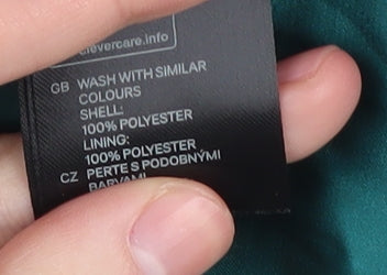 H&M Women's Green Halter Tank Top - Size 10