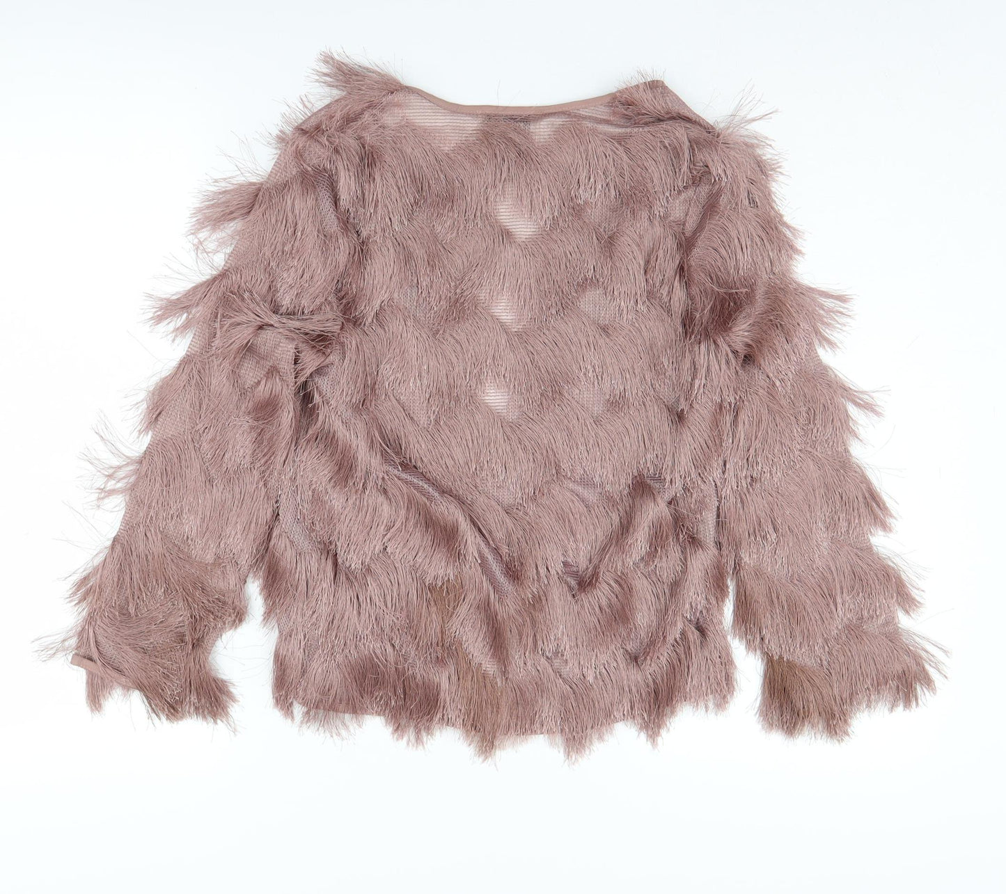 River Island Women's Pink Cardigan - Size 10