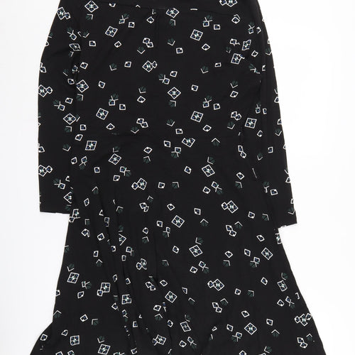 Dorothy Perkins Women's Black Shirt Dress UK 14