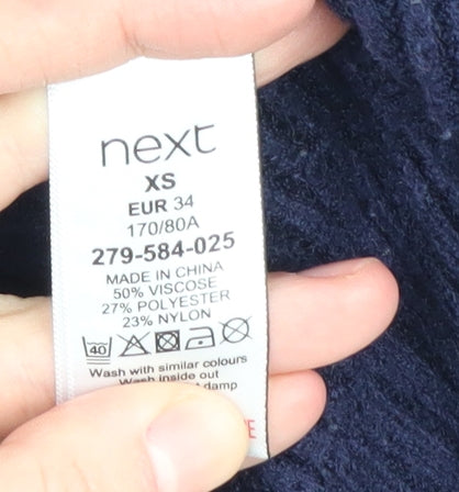 Next Women's Blue XS Cardigan V-Neck