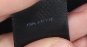 ASOS Women's Black Sleeveless Button-Up Top, Size 10