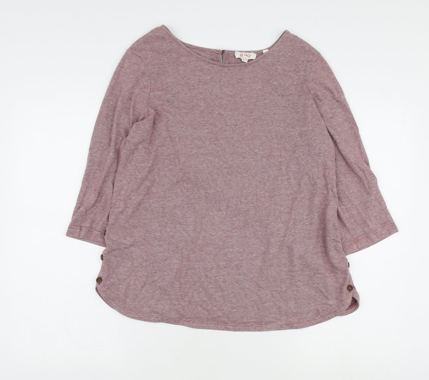 Fat Face Women's Purple 3/4 Sleeve Blouse Size 14