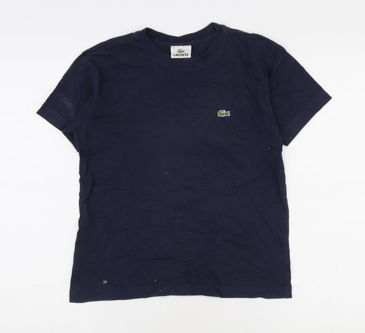 Lacoste Unisex Adults Blue 16 Basic T-Shirt Short Sleeve