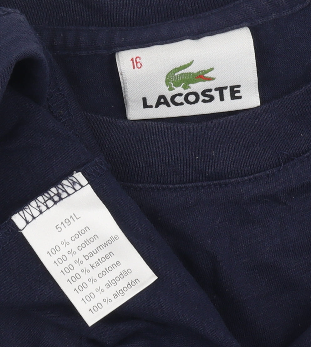 Lacoste Unisex Adults Blue 16 Basic T-Shirt Short Sleeve