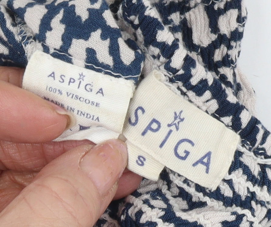 Aspiga Women's Multicoloured Blouse, Size S, Casual Style