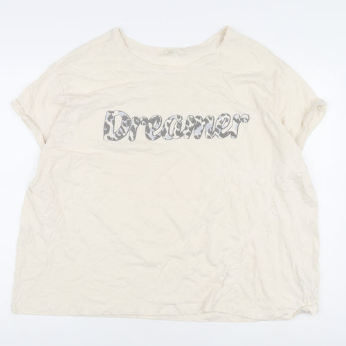 Marks and Spencer Women's Beige Nightshirt 2XL