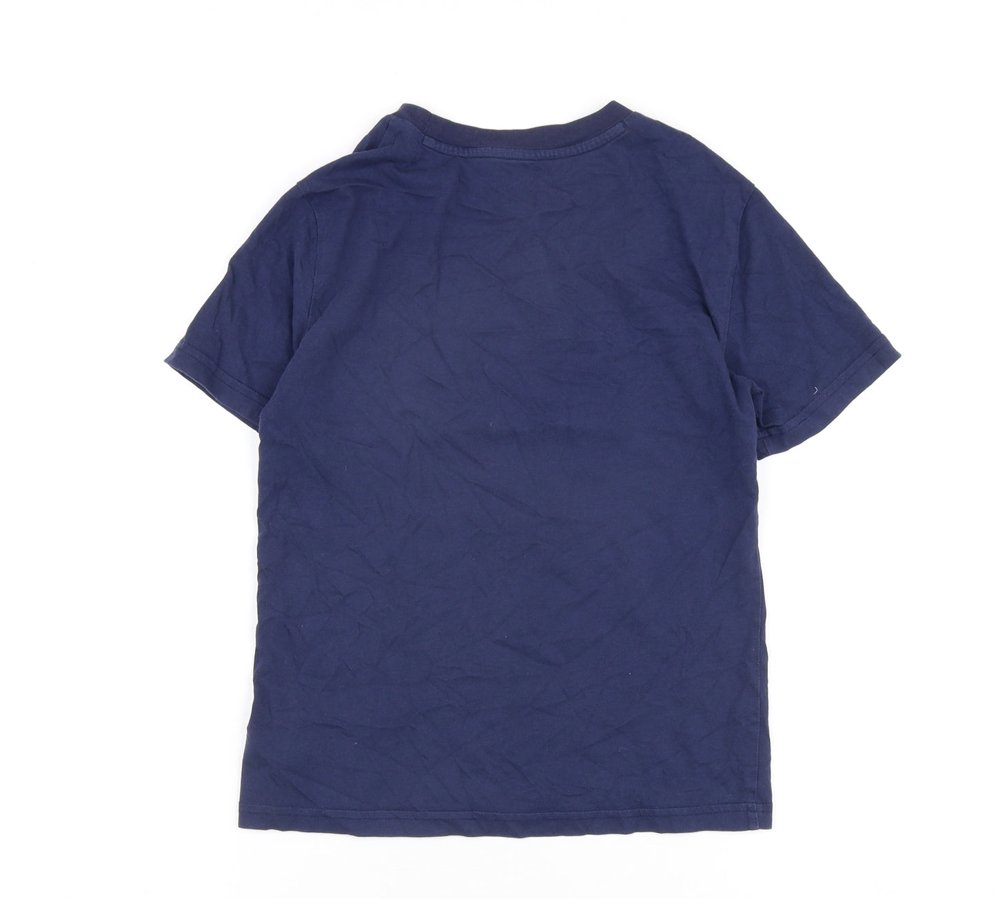 Ralph Lauren Boys Blue T-Shirt 10 Years Logo Casual