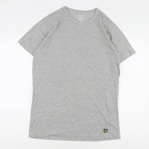 Lyle & Scott Men's Grey Crew Neck T-Shirt M