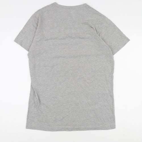 Lyle & Scott Men's Grey Crew Neck T-Shirt M