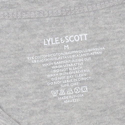 Lyle & Scott Men's Grey Crew Neck T-Shirt M