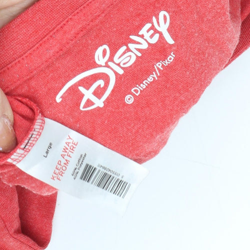 Disney Men's Red The Incredibles T-Shirt, Large