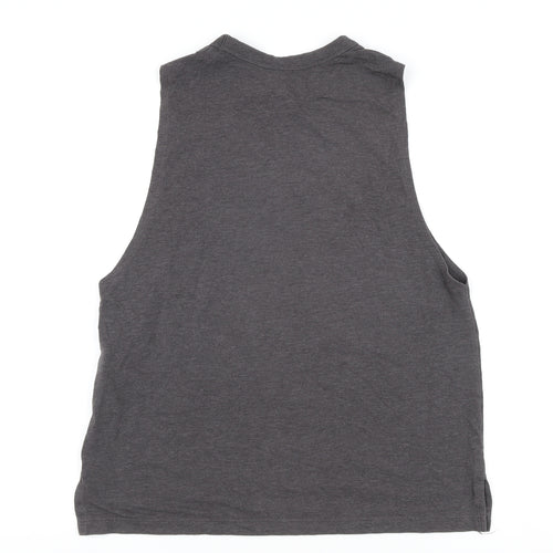 Under Armour Men's Grey Sleeveless T-Shirt Small