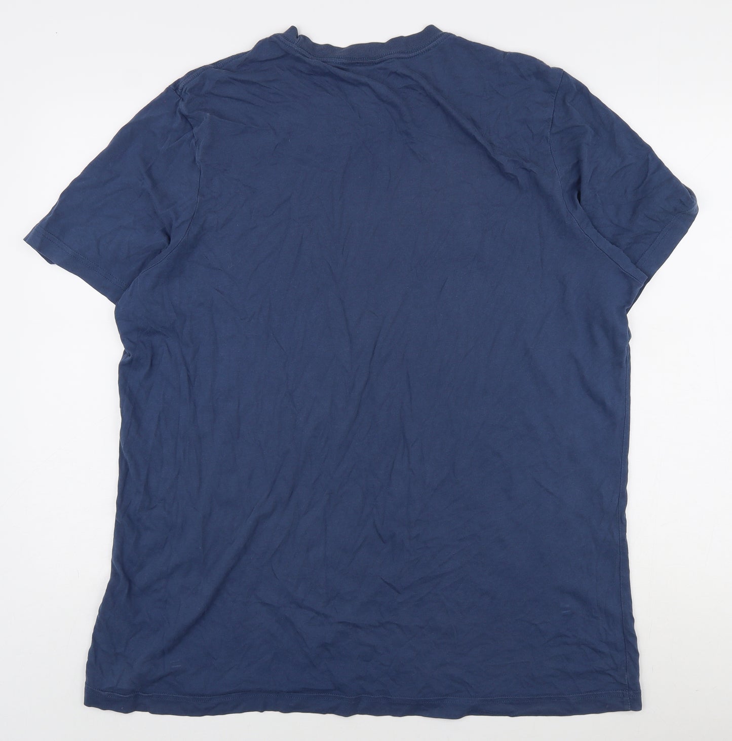 Adidas Men's Blue XL Short Sleeve T-Shirt