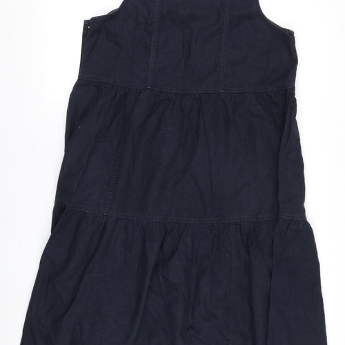 Toast Women's Black Pinafore Dress Size 12