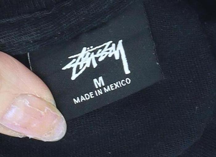 Stussy Men’s Black Graphic Print Cotton T-Shirt M