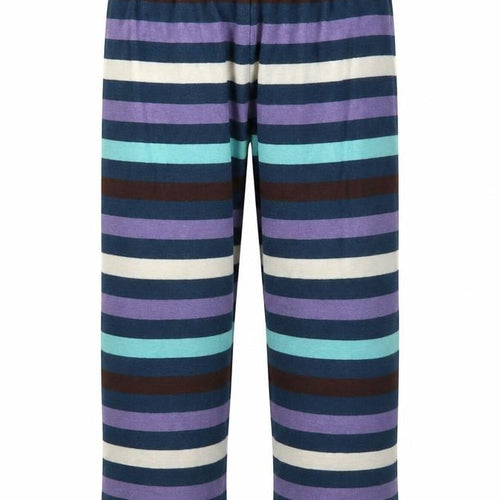 Marks and Spencer Girls Multicoloured Striped Pyjama Pants 5-6 Years