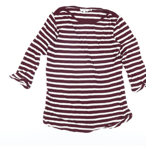 FatFace Women's Multicoloured Tunic, Size 6, Striped Jersey