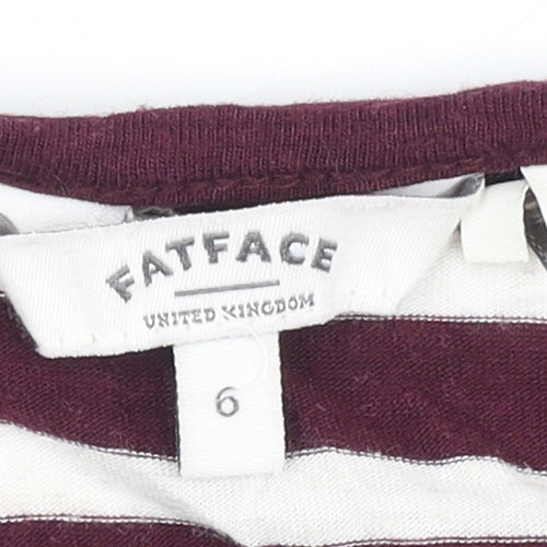 FatFace Women's Multicoloured Tunic, Size 6, Striped Jersey