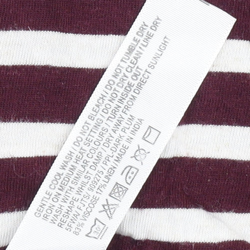 FatFace Women's Multicoloured Tunic, Size 6, Striped Jersey