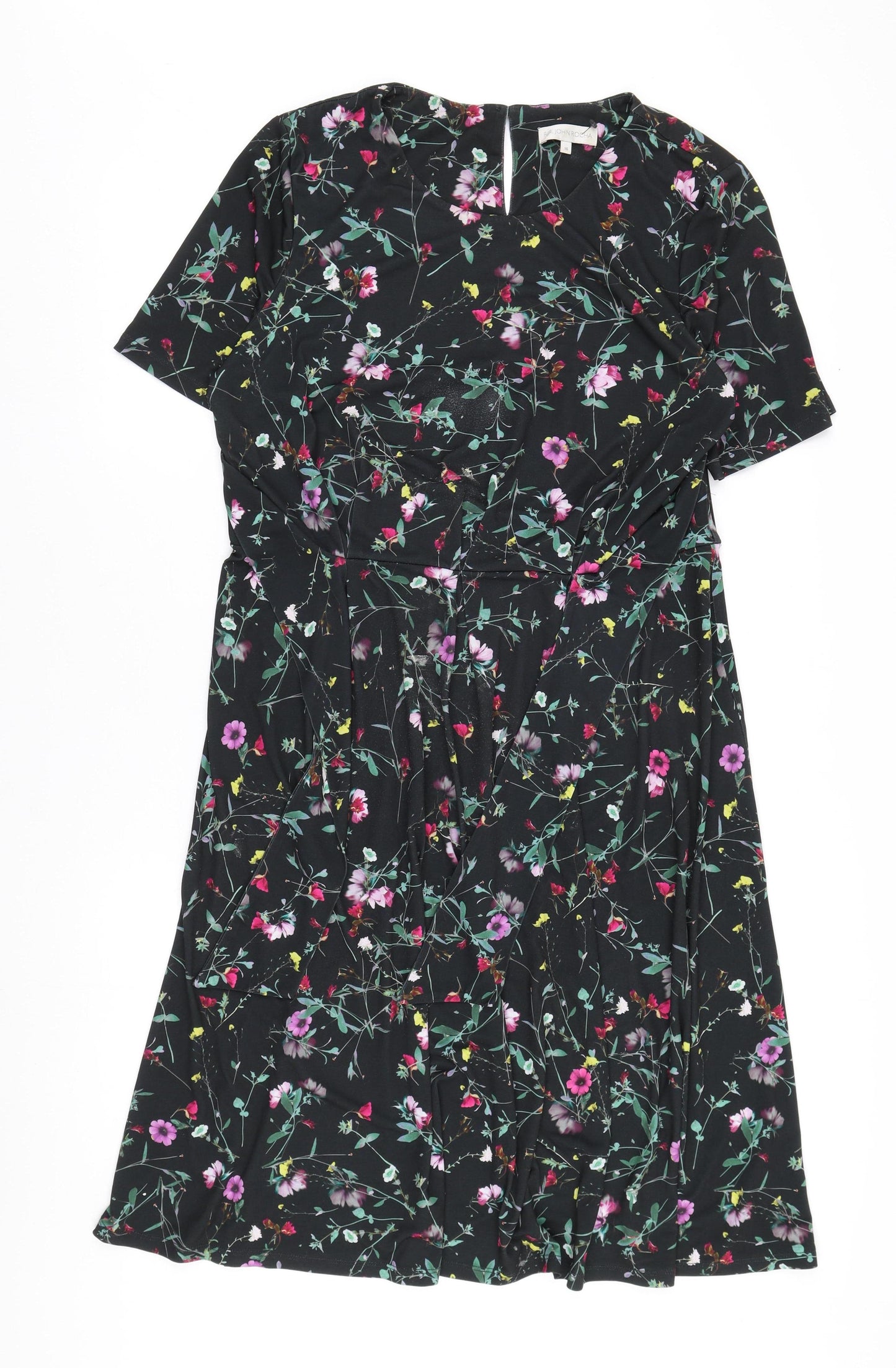 RJR John Rocha Women's Floral Fit & Flare Dress Size 16