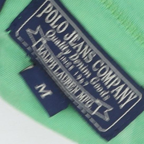 Polo Jeans Company Men's Green Sleeveless T-Shirt M