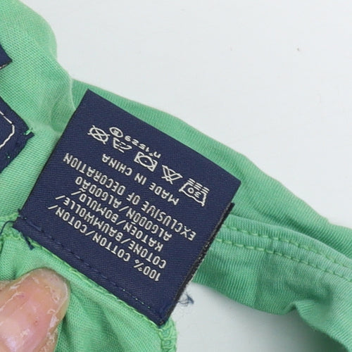 Polo Jeans Company Men's Green Sleeveless T-Shirt M