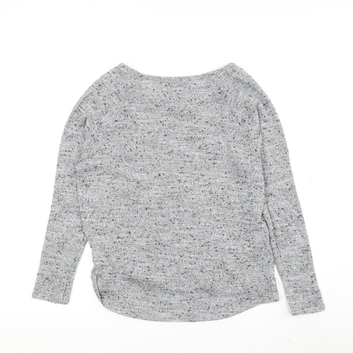 Oasis Grey Women's Long Sleeve Pullover Jumper Size S
