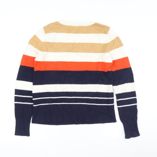 Oasis Women's Multicoloured Striped Pullover M