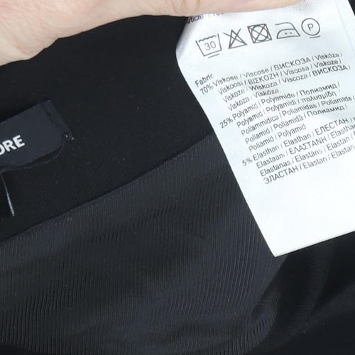 More & More Women's Black Midi Pencil Skirt Size 10