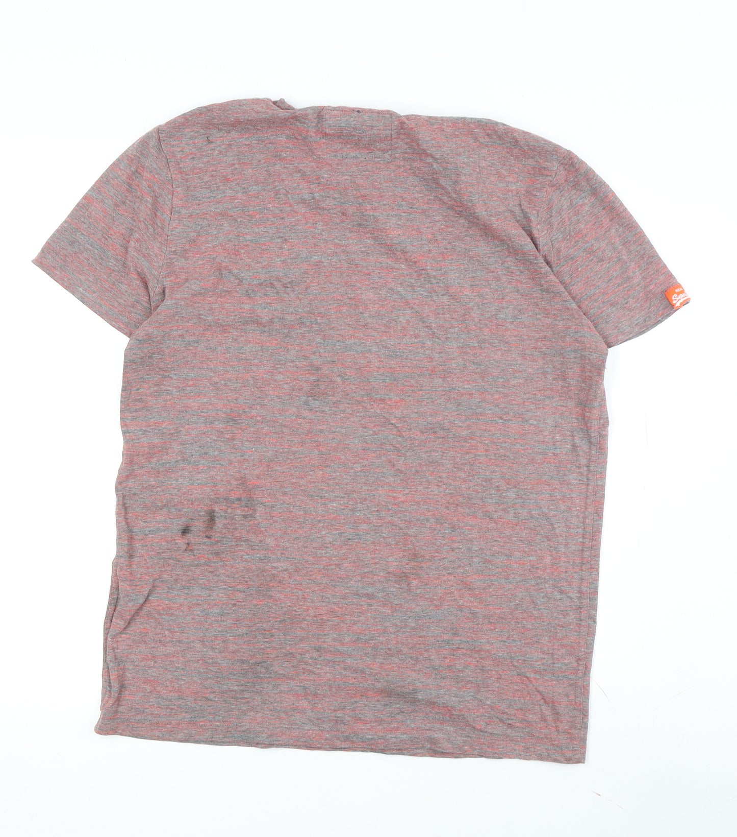 Superdry Men's Grey Large Crew Neck T-Shirt