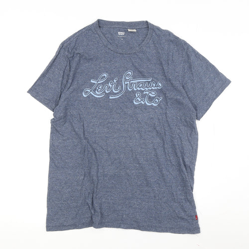 Levi's Men's Blue M Crew Neck T-Shirt
