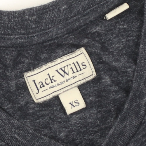 Jack Wills Women's Blue XS Basic T-Shirt