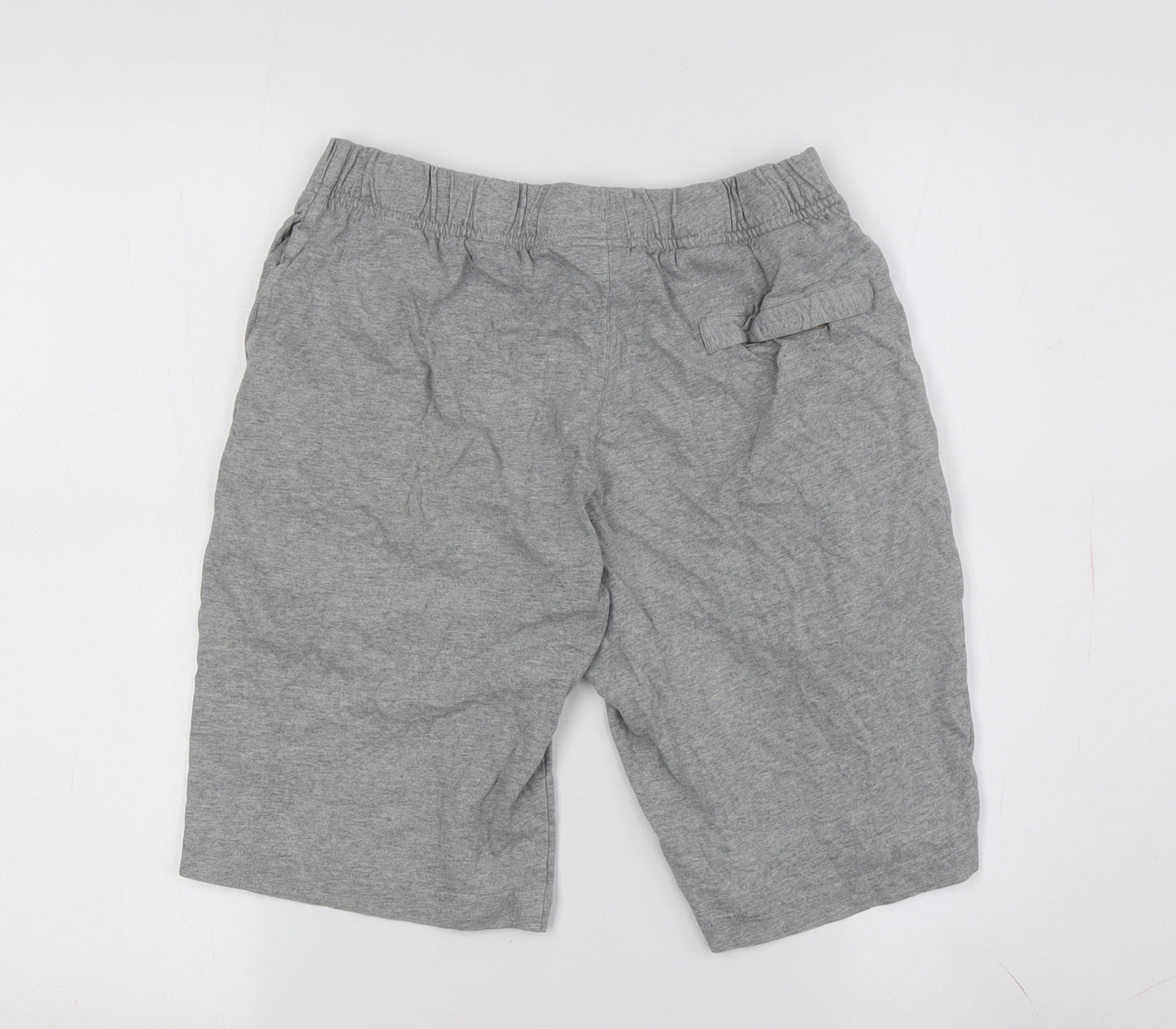 Nike Men's Grey Sweat Shorts Size S