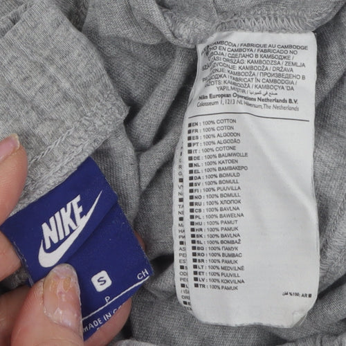 Nike Men's Grey Sweat Shorts Size S