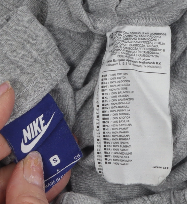 Nike Men's Grey Sweat Shorts Size S