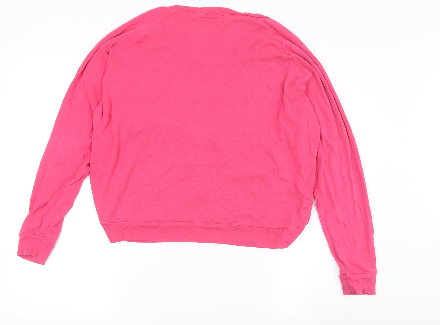 Hush Women's Pink Long Sleeve Basic Top
