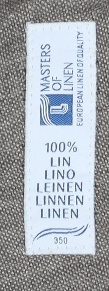 René Lezard Men's Brown Linen Blazer, Size 48, Casual Summer